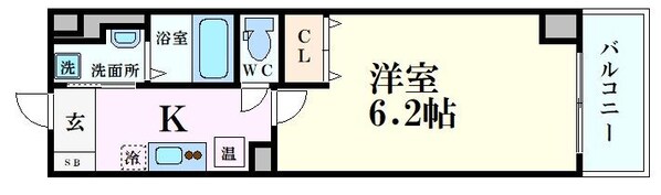 十三駅 徒歩10分 7階の物件間取画像